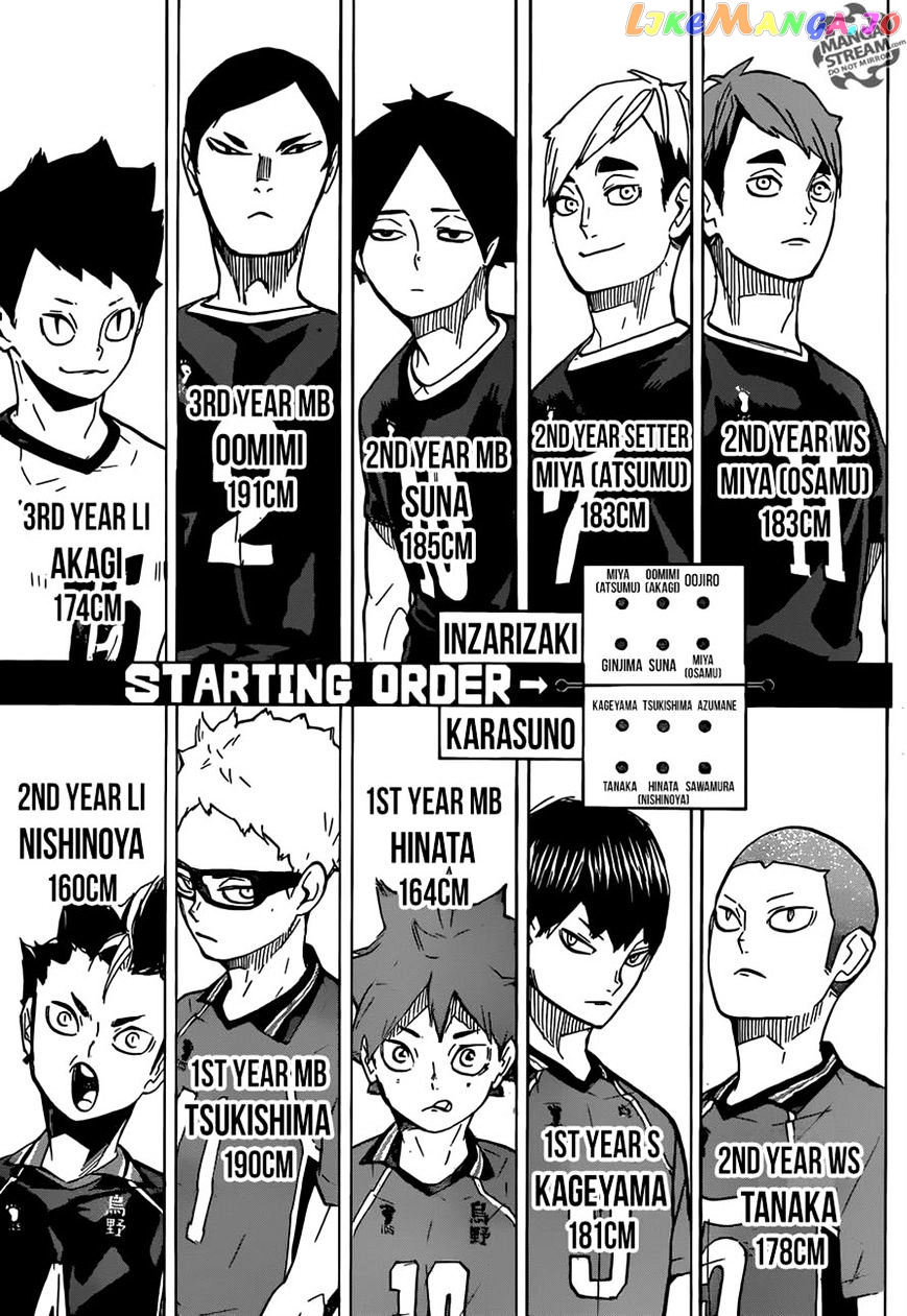 Haikyuu!!, Chapter 249 image 08